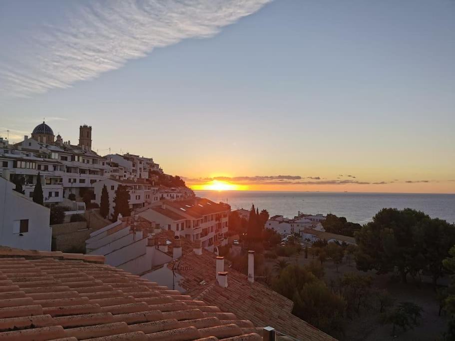 Atico-Duplex Con Vistas Al Mar Y Casco Antiguo En Altea公寓 外观 照片