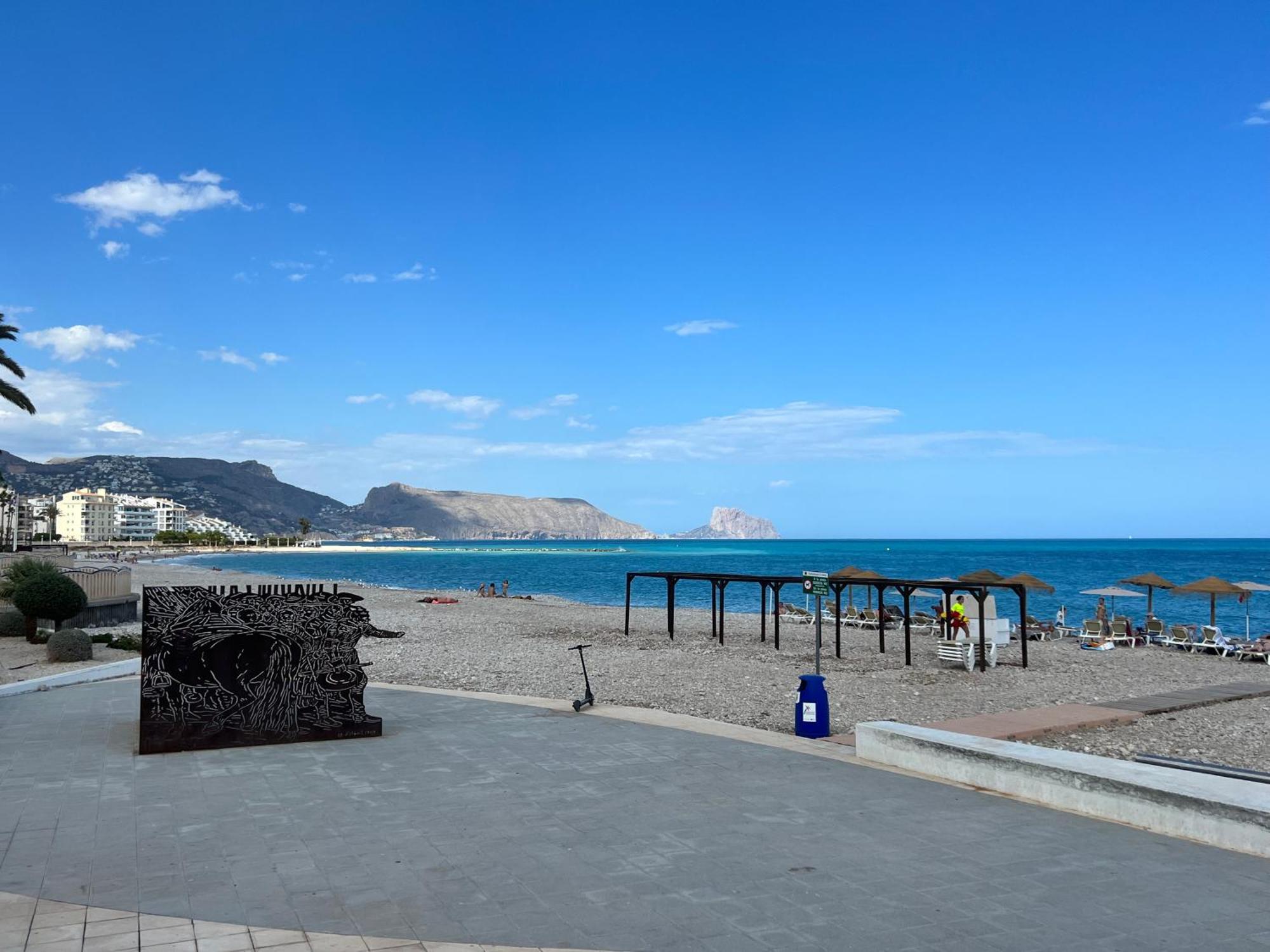 Atico-Duplex Con Vistas Al Mar Y Casco Antiguo En Altea公寓 外观 照片