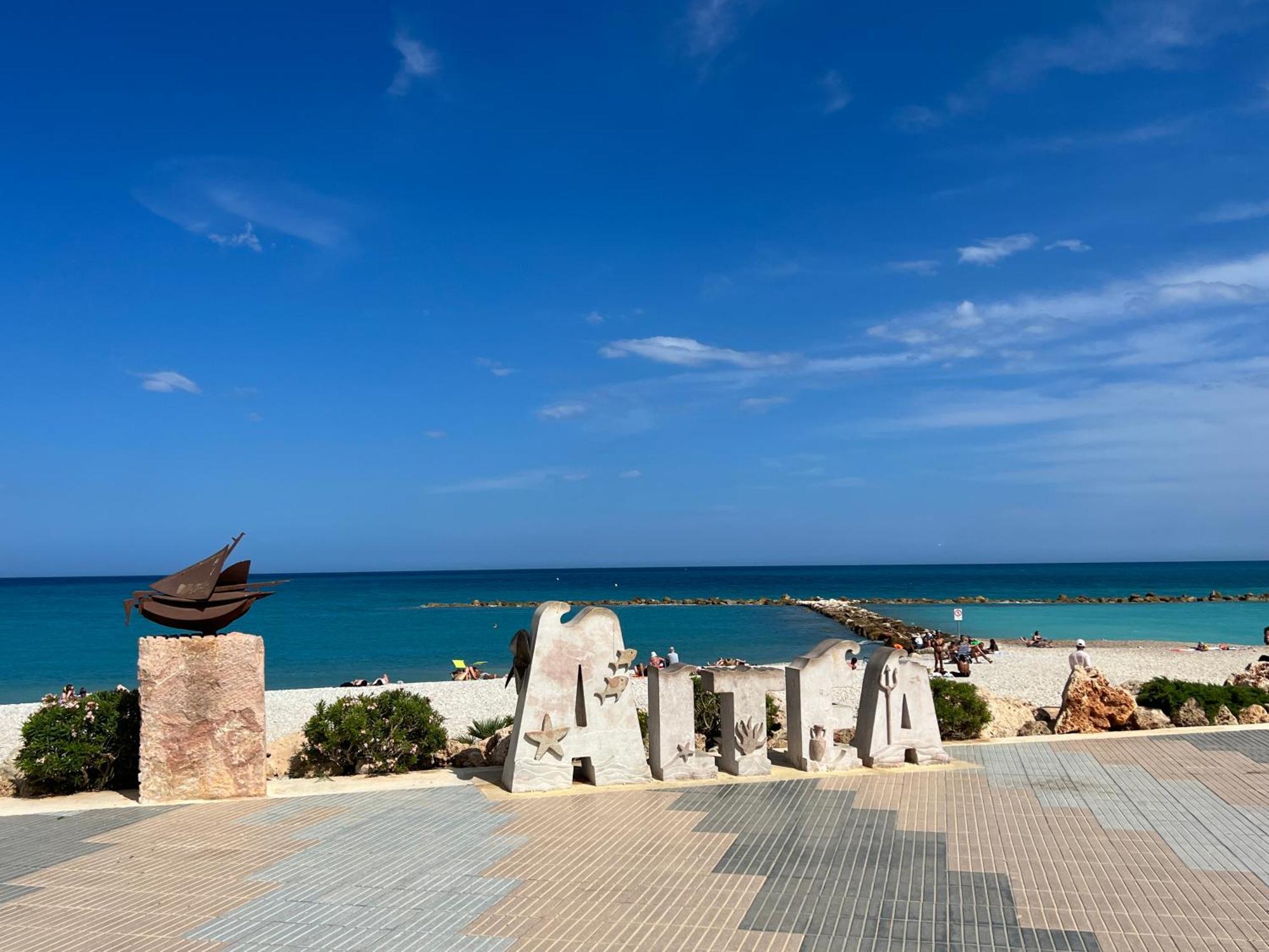 Atico-Duplex Con Vistas Al Mar Y Casco Antiguo En Altea公寓 外观 照片