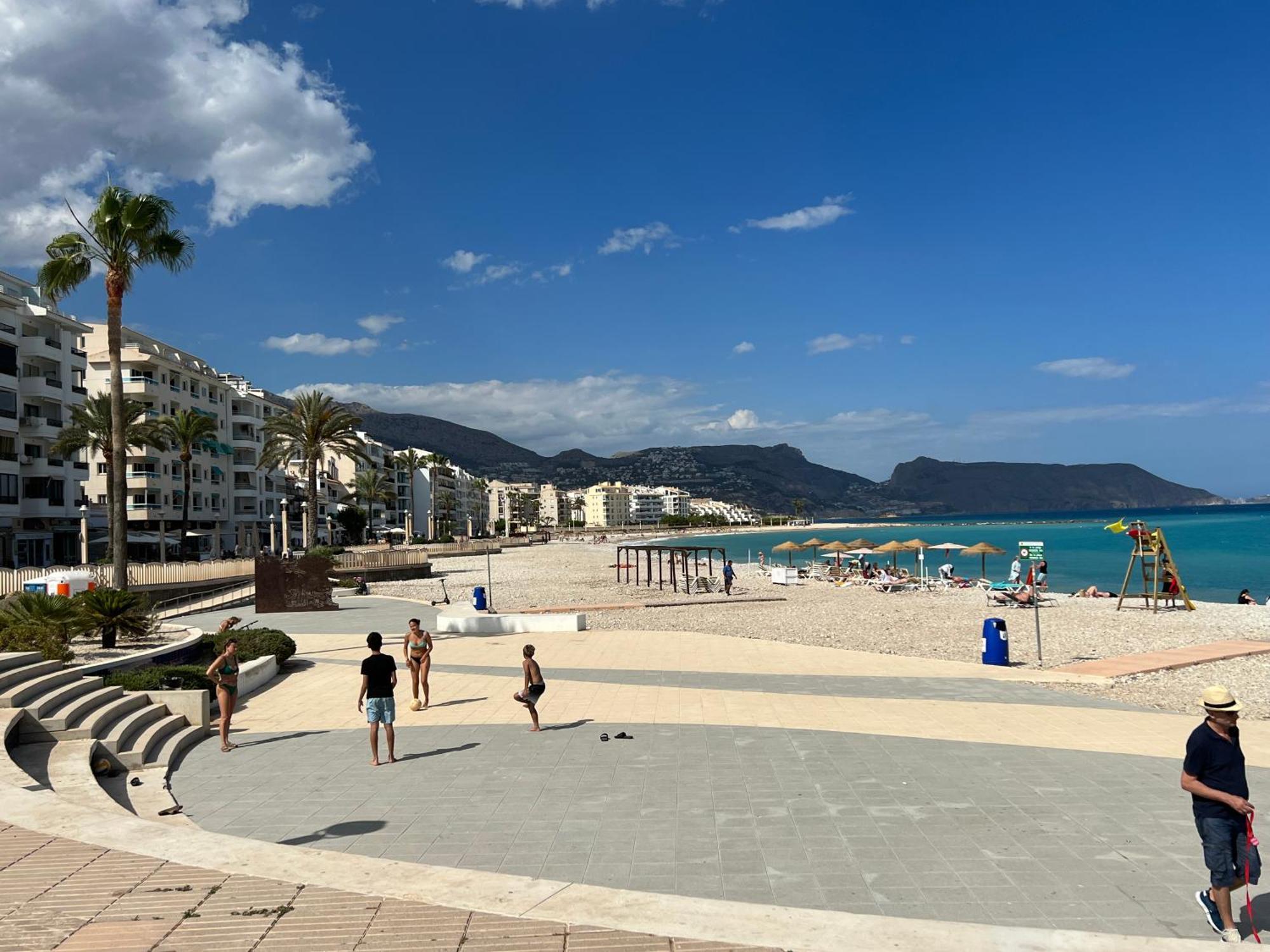 Atico-Duplex Con Vistas Al Mar Y Casco Antiguo En Altea公寓 外观 照片